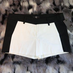 Black and White Mossimo Dress Shorts